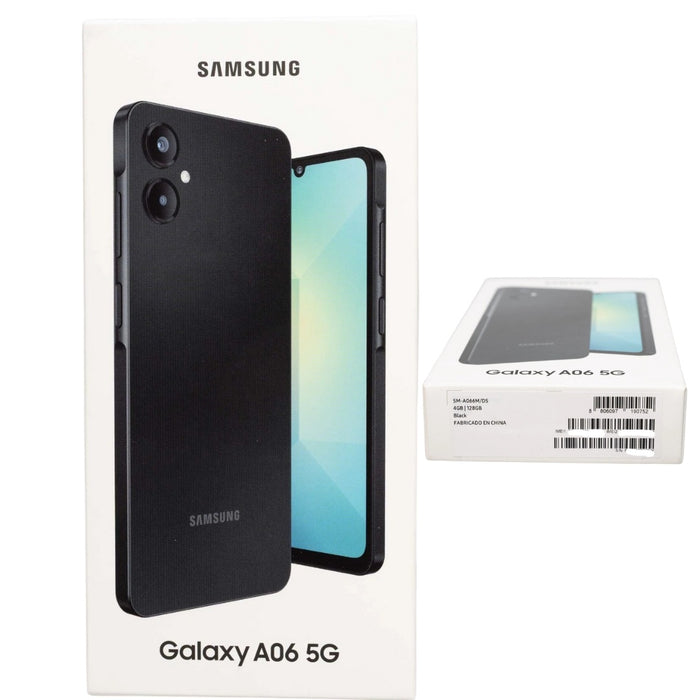 SAMSUNG Galaxy A06 5G 2025 | 128GB, Android 15,  6.7" Factory Unlocked Global (Renewed) (Renewed | Like New, Black)