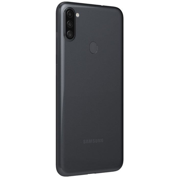 SAMSUNG Galaxy A11 (32 GB) 6,4" 13 MP Carga rápida GSM Desbloqueado A115F/DS US 4G LTE (Excelente - Reacondicionado, Negro)