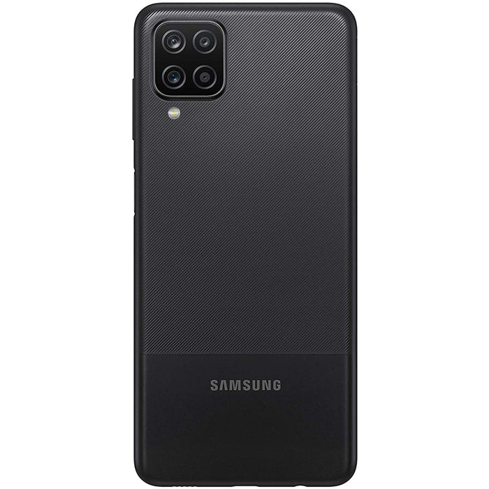 Samsung Galaxy A12 (32 GB, 3 GB) 6.5" AT&amp;T desbloqueado (GSM/Verizon) 4G VoLTE A125U (aceptable - reacondicionado, negro)