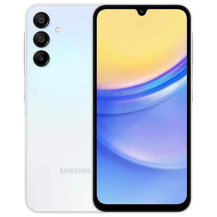 Samsung Galaxy A15 5G (256 GB) 6.5" A156M/DSN PARA PIEZAS, NO ENCIENDE (INICIANDO) (SOLO PARA PIEZAS/NO FUNCIONA, AZUL CLARO)