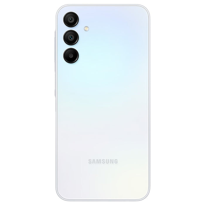 Samsung Galaxy A15 5G (256 GB, 8 GB) 6.5" Totalmente desbloqueado, Global 4G LTE A156M/DSN (Bueno - Reacondicionado, Azul claro)