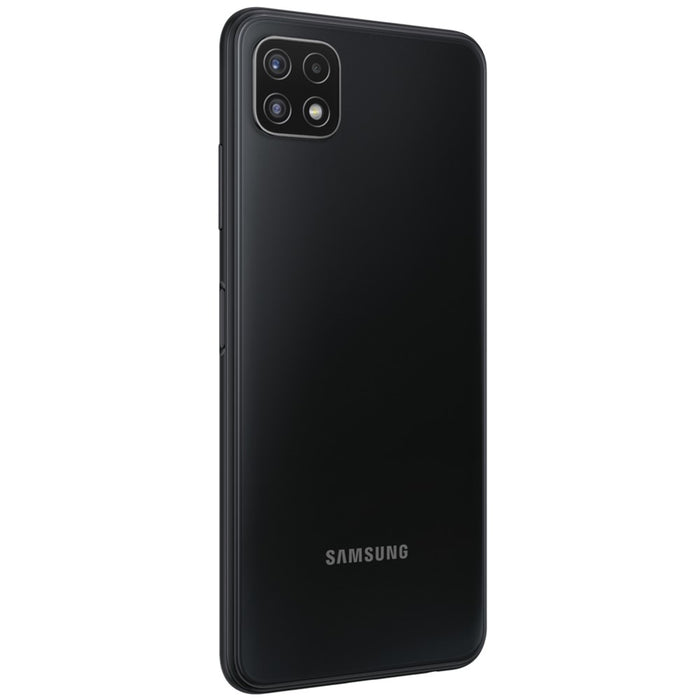 SAMSUNG Galaxy A22 (128 GB, 4 GB) 6.4" GSM desbloqueado EE. UU. + Global 4G LTE A225M/DSN (Excelente - Reacondicionado, Negro)