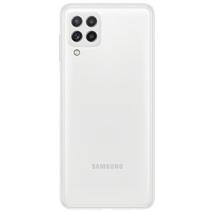 SAMSUNG Galaxy A22 (128 GB, 4 GB) 6,4" GSM desbloqueado EE. UU. + Global 4G LTE A225M/DSN (aceptable - reacondicionado, blanco)