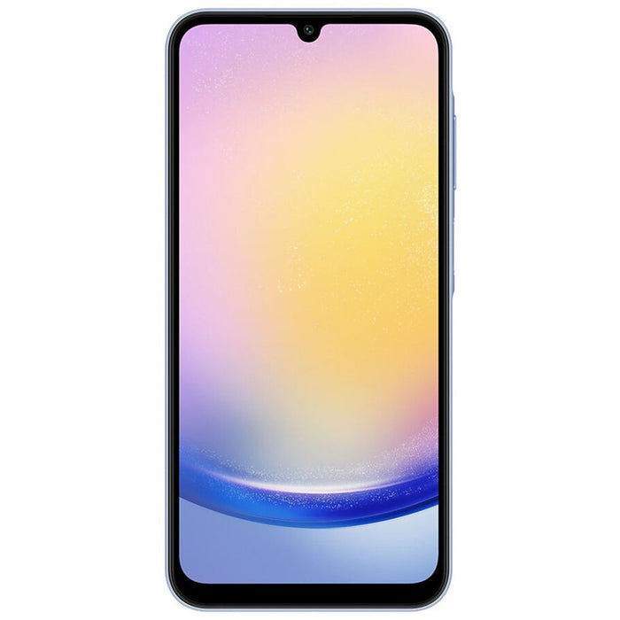 Samsung Galaxy A25 5G (256 GB, 8 GB) 6.5" GSM desbloqueado, Global 4G LTE A256E/DSN (en buenas condiciones, reacondicionado, azul)