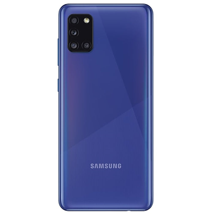 Samsung Galaxy A31 (128 GB, 4 GB) 6.4" Dual SIM GSM Desbloqueado GLOBAL 4G LTE A315G/DS (Excelente - Reacondicionado, Prism Crush Blue)