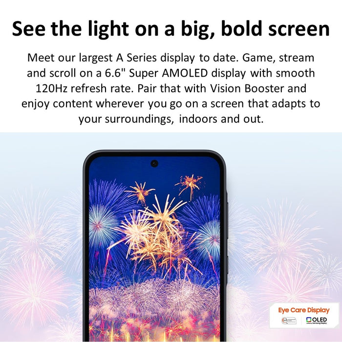 Samsung Galaxy A35 5G (128GB) 6.6" Fully Unlocked, Global 5G / 4G LTE (Renewed | Like New, Awesome Iceblue)