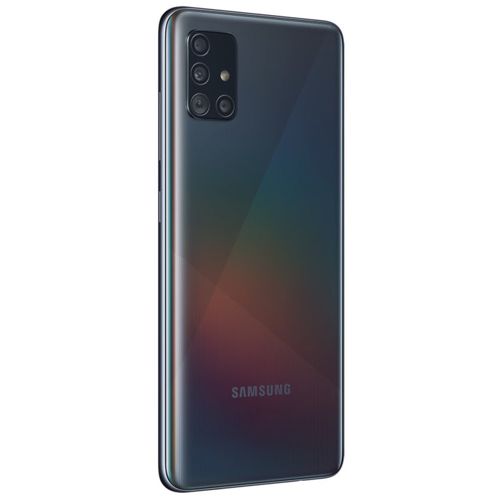 Samsung Galaxy A51 (128 GB) T-Mobile A515U bloqueado (negro) SENSOR DE PROXIMIDAD, USB (aceptable - Reacondicionado, negro)