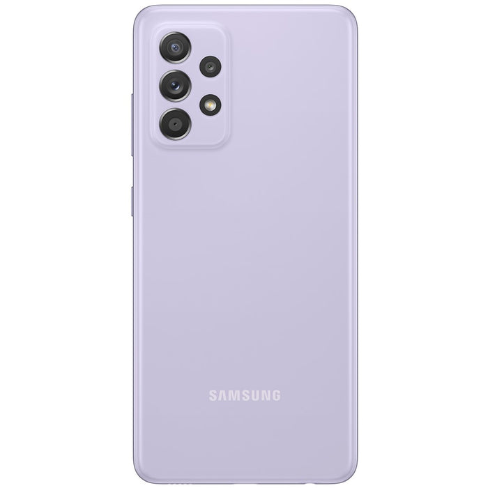 SAMSUNG Galaxy A52 (128GB, 8GB) 6.5" Dual SIM GSM Unlocked 4G VoLTE A52FM/DS (Excellent - Refurbished, Awesome Violet)