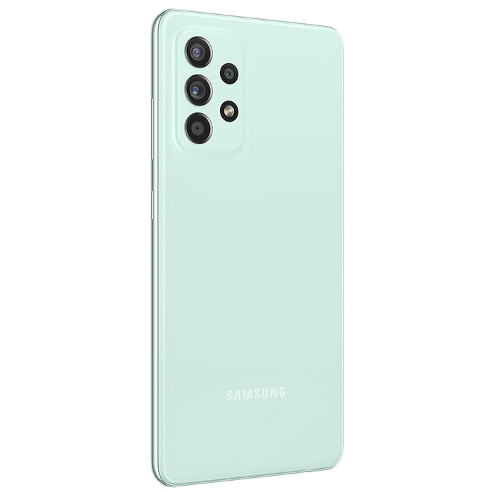 SAMSUNG Galaxy A52s 5G (256 GB, 8 GB) 6,5" GSM Desbloqueado Euro 5G Global 4G LTE (Excelente - Reacondicionado, Excelente estado)