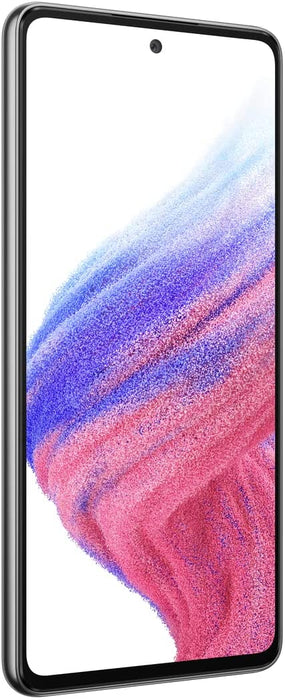 SAMSUNG Galaxy A53 5G (128GB, 4GB) 6.5" GSM 5G / 4G VoLTE A536U (Renewed | Like New, Black)