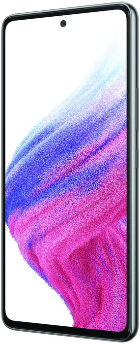 Samsung Galaxy A53 5G (128GB, 4GB) 6.5" GSM + CDMA 5G / 4G VoLTE A536U1 (Renewed | Like New, Black)