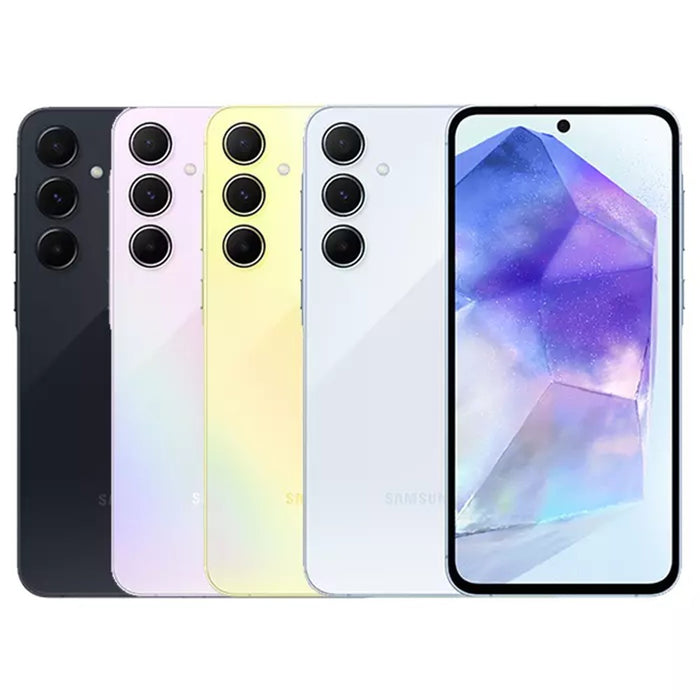 Samsung Galaxy A55 5G (256GB, 8GB) 6.6" GSM Unlocked, Global 5G/4G LTE A556E/DS