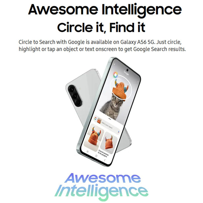 Samsung Galaxy A56 5G (256GB, 12GB) 6.7" GSM Unlocked, Global 5G/4G LTE A566E/DS (Renewed | Like New, Awesome Olive)