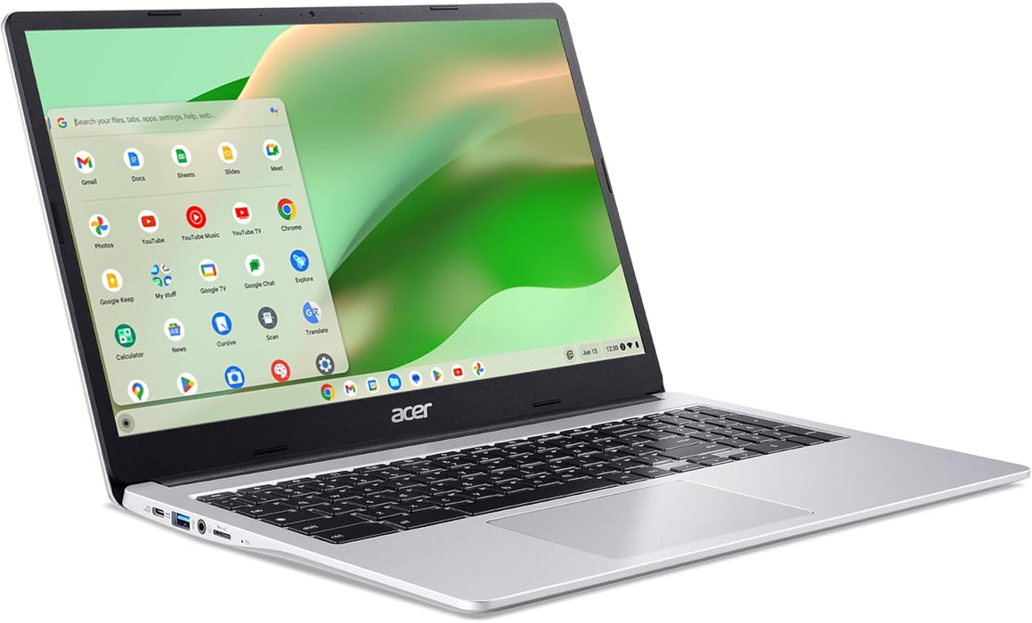 Acer Chromebook 315 (64GB, 4GB RAM) 15.6" HD Touchscreen Laptop CB315 (Silver)