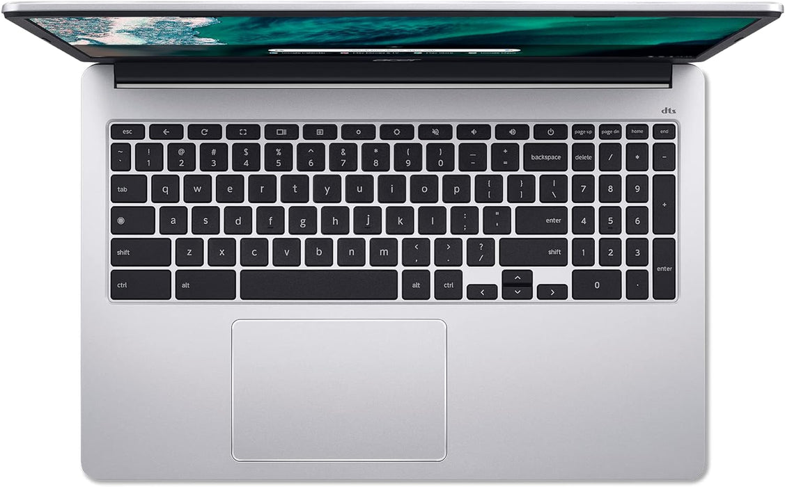 Acer Chromebook 315 (64GB, 4GB RAM) 15.6" HD Touchscreen Laptop CB315 (Silver)