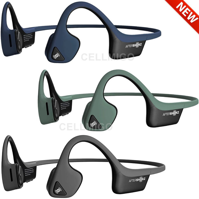 AfterShokz Air Open Ear Bone Conduction IP55 Wireless Bluetooth Headset AS650FG