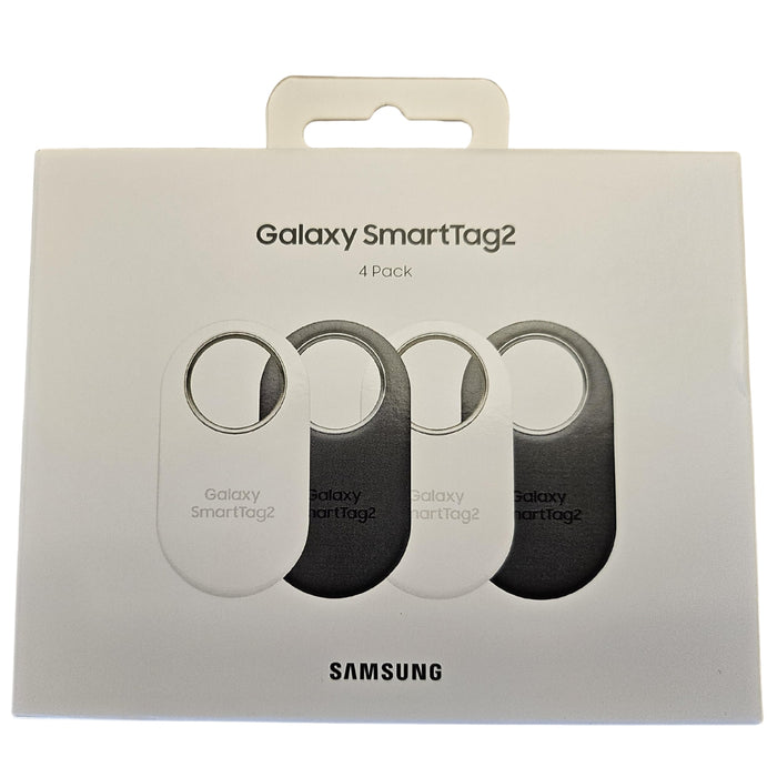 Samsung Galaxy SmartTag 2 | 4 Pack | Item Tracker Locator, Water Resistant T5600 ()