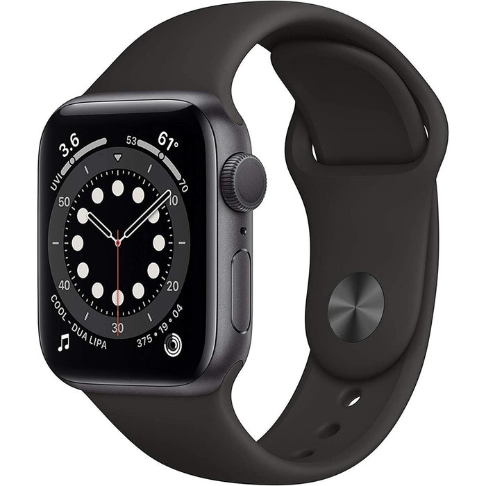 Apple Watch Series 6 (40mm, Wi-Fi, 4G LTE) 1.57" Fully Unlocked w/ Aluminum Case (Excellent - Refurbished)