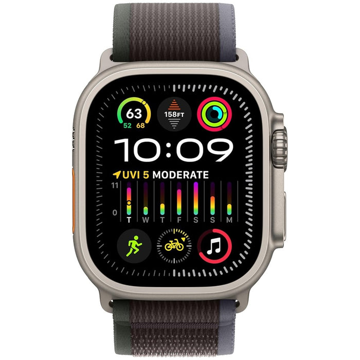 Apple Watch Ultra 2 (49 mm, Wi-Fi, GPS + 4G LTE) Totalmente desbloqueado (marco de titanio) (Excelente - Reacondicionado)