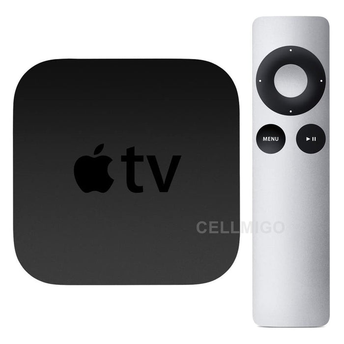 Reproductor multimedia de transmisión en alta definición Apple TV (3.ª generación) - A1469 - MD199LL/A (Excelente - Reacondicionado, Negro)