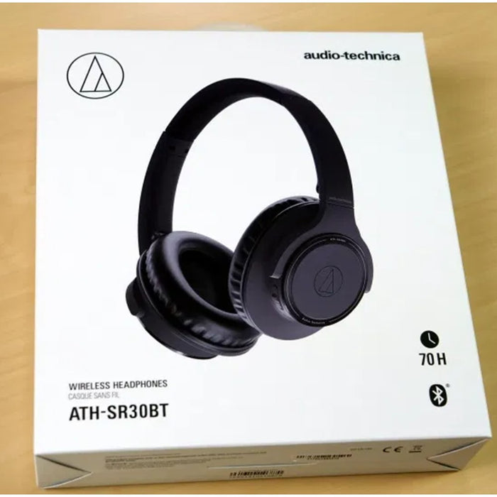 Audio-Technica ATH-SR30BT (40mm, 70 Hours Bat.) Bluetooth Wireless Headphones