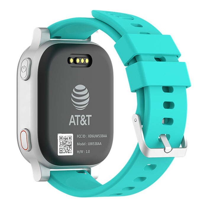 AT&T amiGO Jr. Watch – 1.4" Kids Smartwatch with GPS, Video Calling & 4G LTE (Renewed | Pre-Loved, Silver)