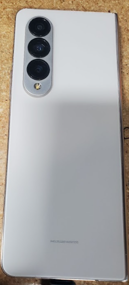 SAMSUNG Galaxy Z Fold4 5G (256GB, 12GB) 7.6" Fully Unlocked** READ DESCRIPTION** (For Parts | Non-Functional, Beige)