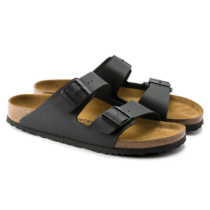 Birkenstock Unisex Arizona Birko-Flor Sandals (EU 40, US 7 M / US 9 W, Black) ()