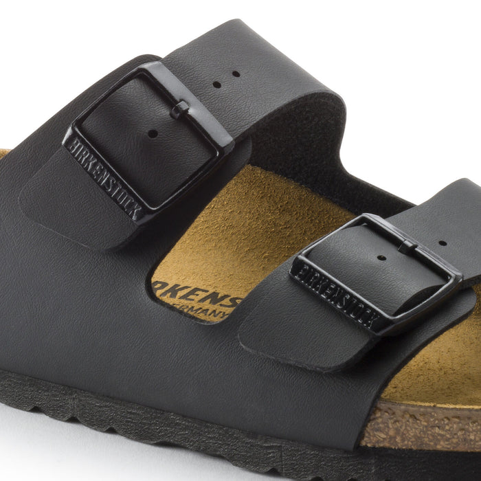 Birkenstock Sandalias unisex Arizona Birko-Flor (EU 40, US 7 M / US 9 W, negro) ()