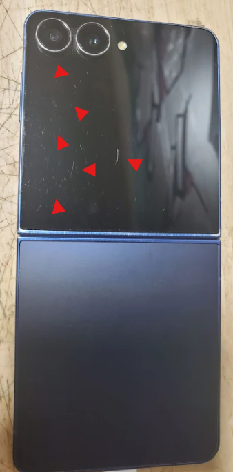 Original Screen + Cams + Housing + Battery OF SAMSUNG Galaxy Z Flip7 5G (256GB, 12GB) (For Parts | Non-Functional, Blue)