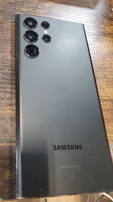 SAMSUNG Galaxy S22 Ultra 5G (256GB, 12GB) 6.8" Fully Unlocked - FOR PARTS ONLY (For Parts Only / Not Working, Phantom Black)