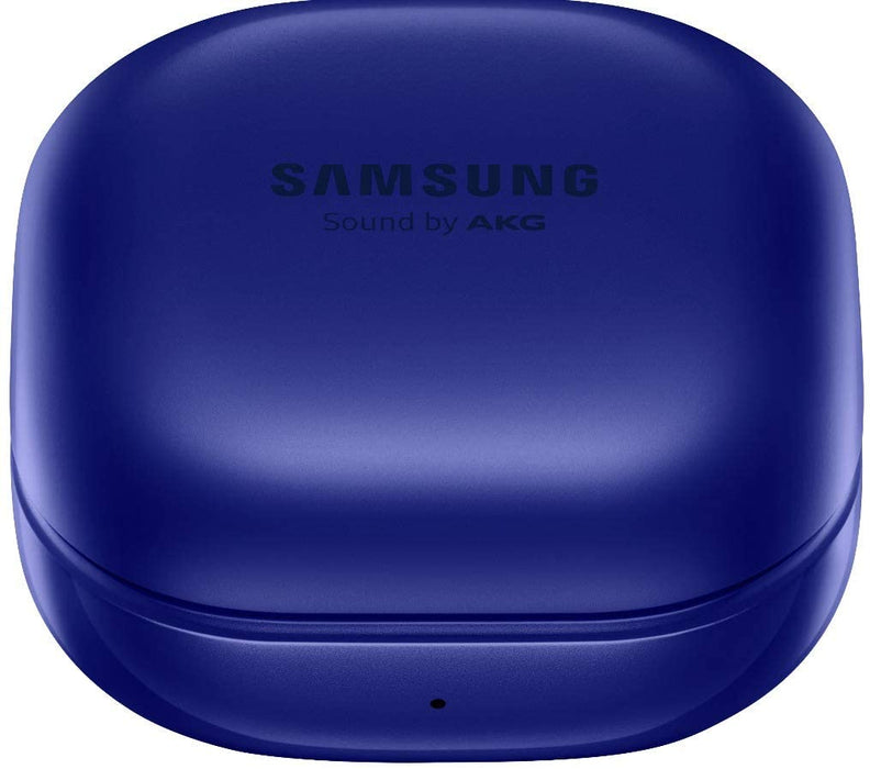 Auriculares inalámbricos Samsung Galaxy Buds Live SM-R180 con cancelación activa de ruido (modelos iOS y Android) (excelentes, reacondicionados, azul místico (edición limitada))