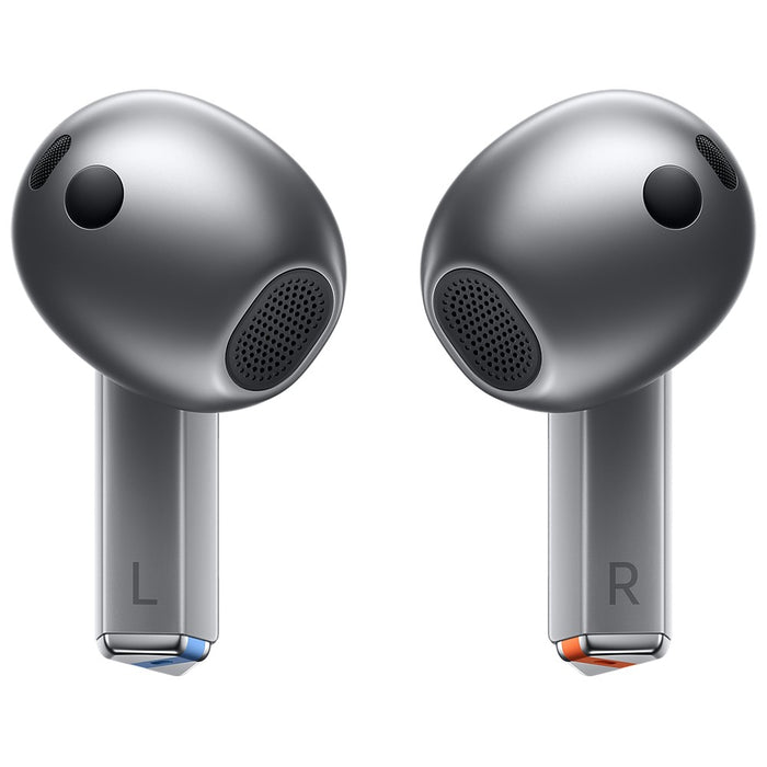 SAMSUNG Galaxy Buds3 SM-R530 Wireless Earbuds w/ ANC & AI Language Interpreter (Excellent - Refurbished, Silver)