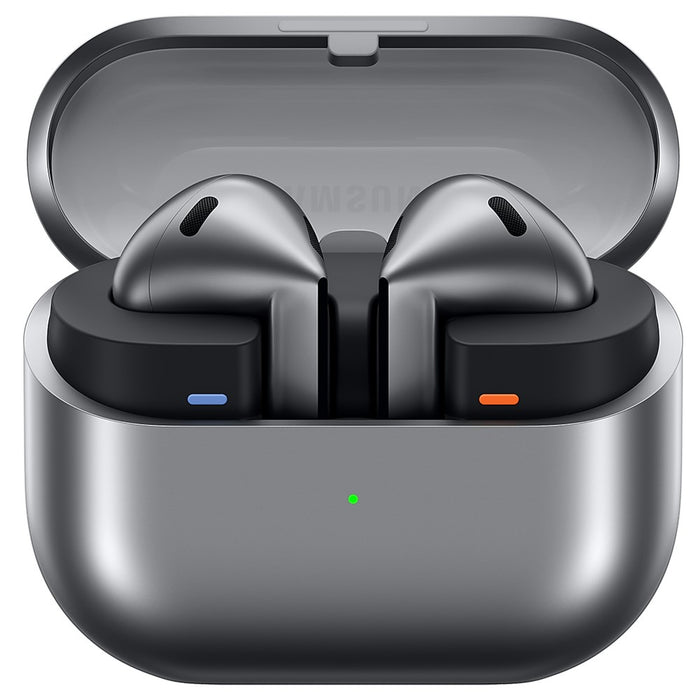 SAMSUNG Galaxy Buds3 SM-R530 Wireless Earbuds w/ ANC & AI Language Interpreter (Excellent - Refurbished, Silver)