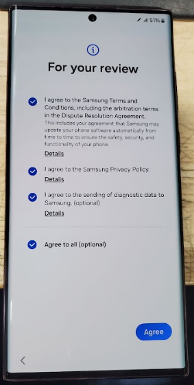 SAMSUNG Galaxy S22 Ultra 5G (256GB, 12GB) 6.8"  Unlocked US *READ DESCRIPTION* (Renewed | Smart Saver, Burgundy)