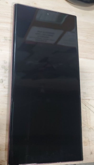 SAMSUNG Galaxy S22 Ultra 5G (256GB, 12GB) 6.8"  Unlocked US *READ DESCRIPTION* (Renewed | Smart Saver, Burgundy)