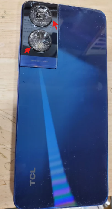 TCL 505S (256GB, 14GB RAM*) 6.75" Dual SIM GSM Unlocked *** READ DESCRIPTION*** (Renewed | Smart Saver, Ocean Blue)