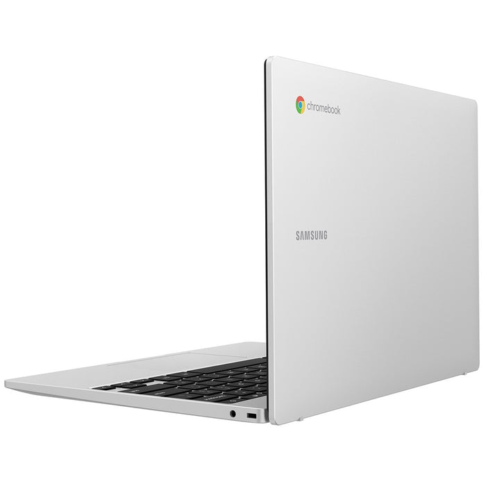 SAMSUNG Galaxy Chromebook Go (32 GB, 4 GB, WiFi + 4G) Laptop desbloqueada de 14" con conexión celular (plateada)