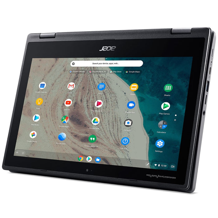 Acer Chromebook Spin 511 (32GB, 4GB RAM) 11.6" HD Multi-touch Laptop R752T-C2YP (Black)