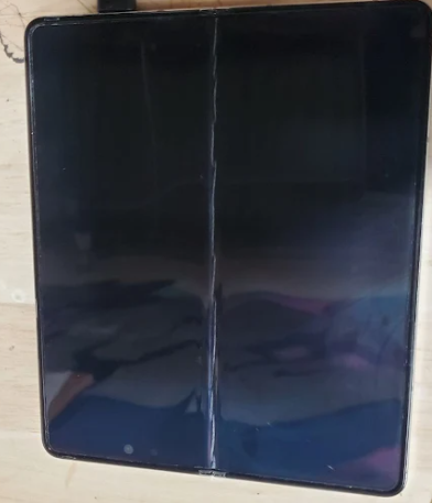 Samsung Galaxy Z Fold5 5G (512GB, 12GB) 7.6" Factory Unlocked GSM/CDMA F946U ***READ DESCRIPTION*** (For Parts | Non-Functional, Cream)