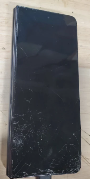 SAMSUNG Galaxy Z Fold4 5G (512GB, 12GB) 7.6" Fully Unlocked **READ DESCRIPTION** (For Parts | Non-Functional, Phantom Black)