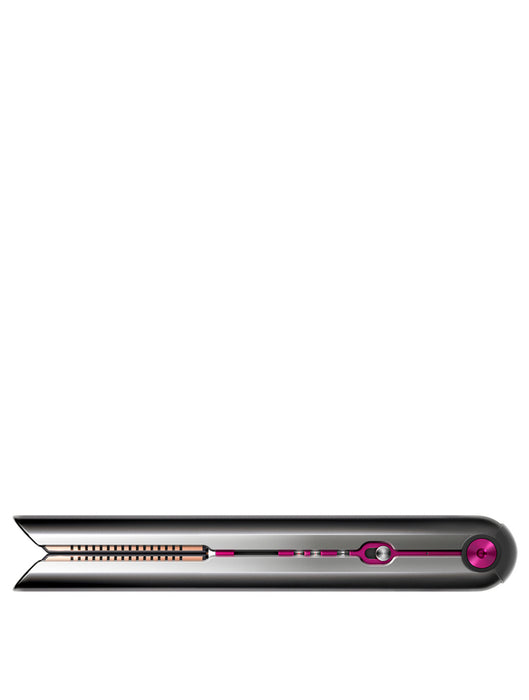 Plancha de pelo profesional inalámbrica Dyson Corrale, níquel negro y fucsia (níquel negro y fucsia)