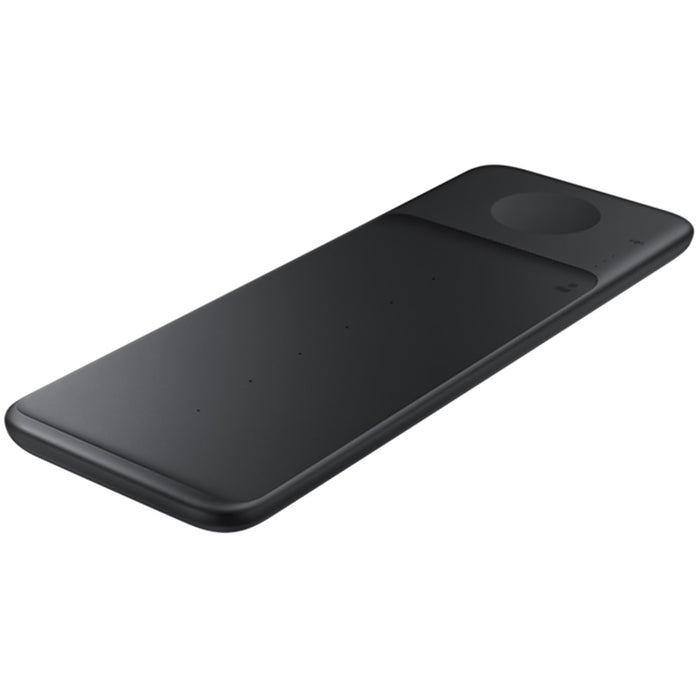 SAMSUNG 9W Wireless Charger Trio w/ 25W Cube -Fast Wireless Qi Charging EP-P6300 (Black)