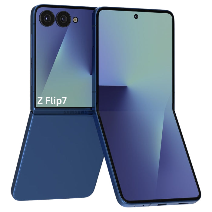 Original Screen + Cams + Housing + Battery OF SAMSUNG Galaxy Z Flip7 5G (256GB, 12GB) (For Parts | Non-Functional, Blue)