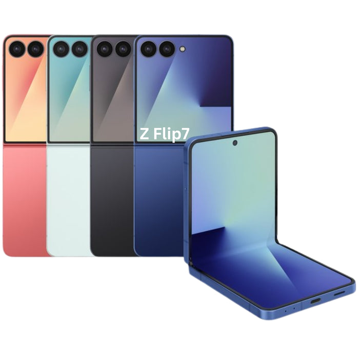 SAMSUNG Galaxy Z Flip7 5G (256GB, 12GB) 6.9" Fully Unlocked US & Global F766U (Renewed | Like New)
