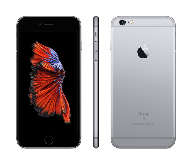 Apple iPhone 6S Plus (128 GB) 5.5" Global 4G LTE GSM Desbloqueado Gris Espacial (Excelente - Reacondicionado, Gris Espacial)