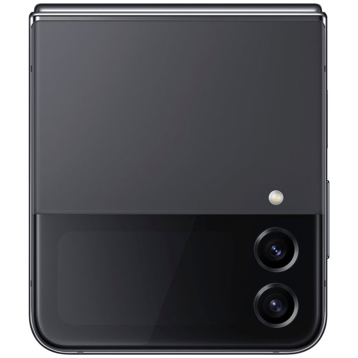 SAMSUNG Galaxy Z Flip4 5G (128GB, 8GB) 6.7"  Verizon Only F721U (Renewed | Like New, Graphite)