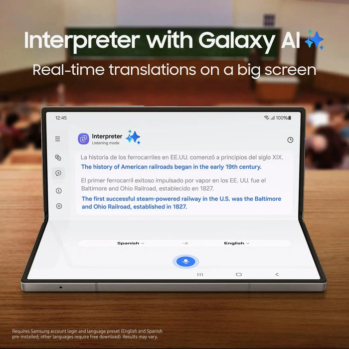Samsung Galaxy Z Fold6 5G (512GB, 12GB) 7.6" Factory Unlocked GSM/CDMA F956U (Renewed | Like New)