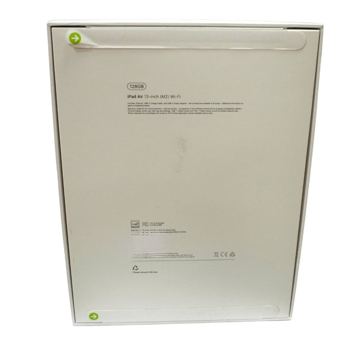 Apple iPad Air 13" 2024 6th Gen | 128GB, 8GB, Wi-Fi, M2 | Sealed Box A2898