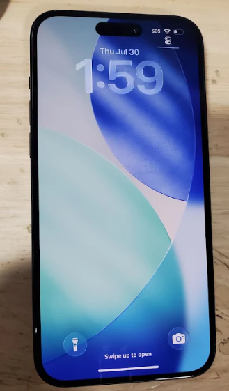 Display Screen + Camera + Housing + Battery of Apple iPhone 15 Plus 5G (128GB, 6GB) components only (For Parts | Non-Functional, Black)